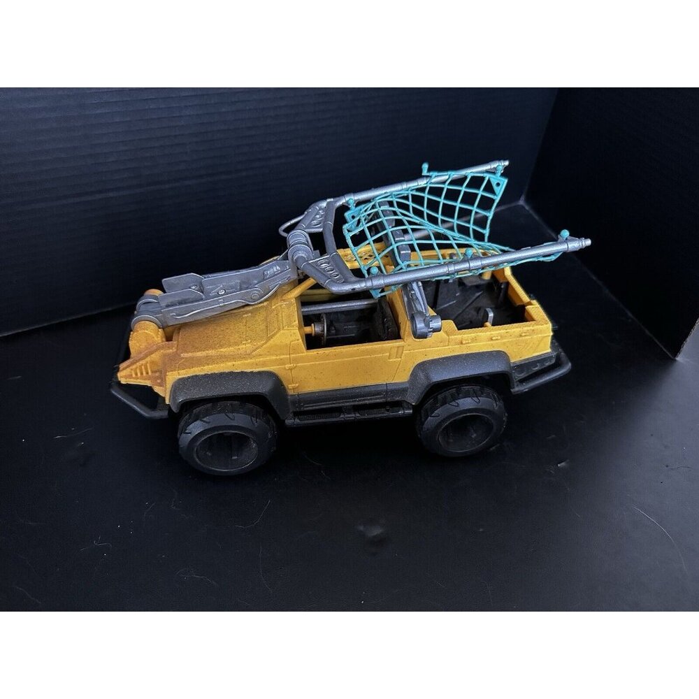 Vtg 2000 Hasbro Jurassic Park 3 All Terrain Dino Trapper Jeep Net INCOMPLETEREAD